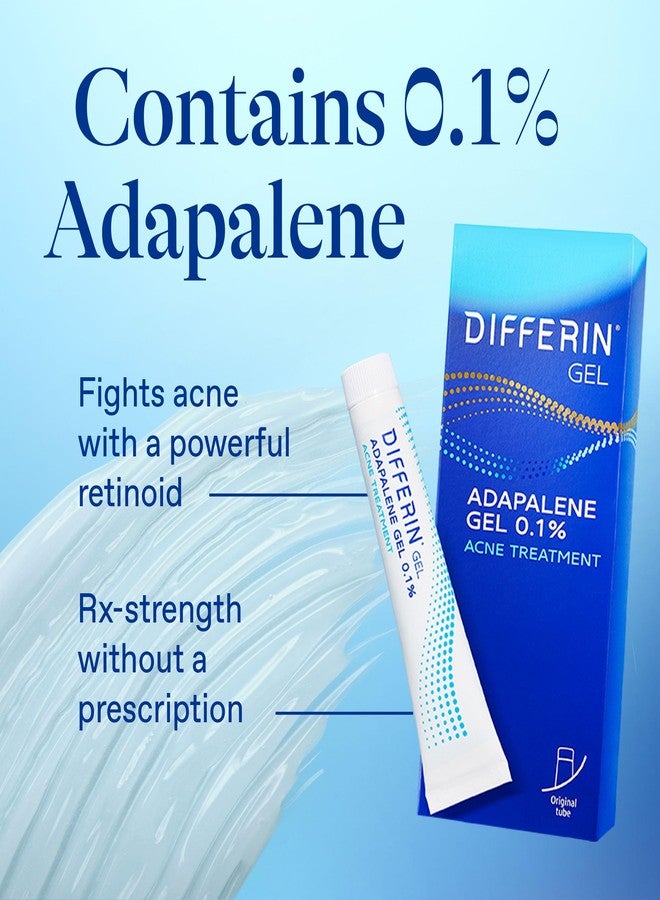 ديفرين مجموعة ديفيرين لمكافحة حب الشباب، جل ديفيرين لعلاج حب الشباب للوجه مع 0.1% أدابالين، أنبوب 15 غرام + لصقات حمض الساليسيليك لحب الشباب، 36 لصقة، مصممة للبشرة المعرضة لحب الشباب وحب الشباب - Image 5